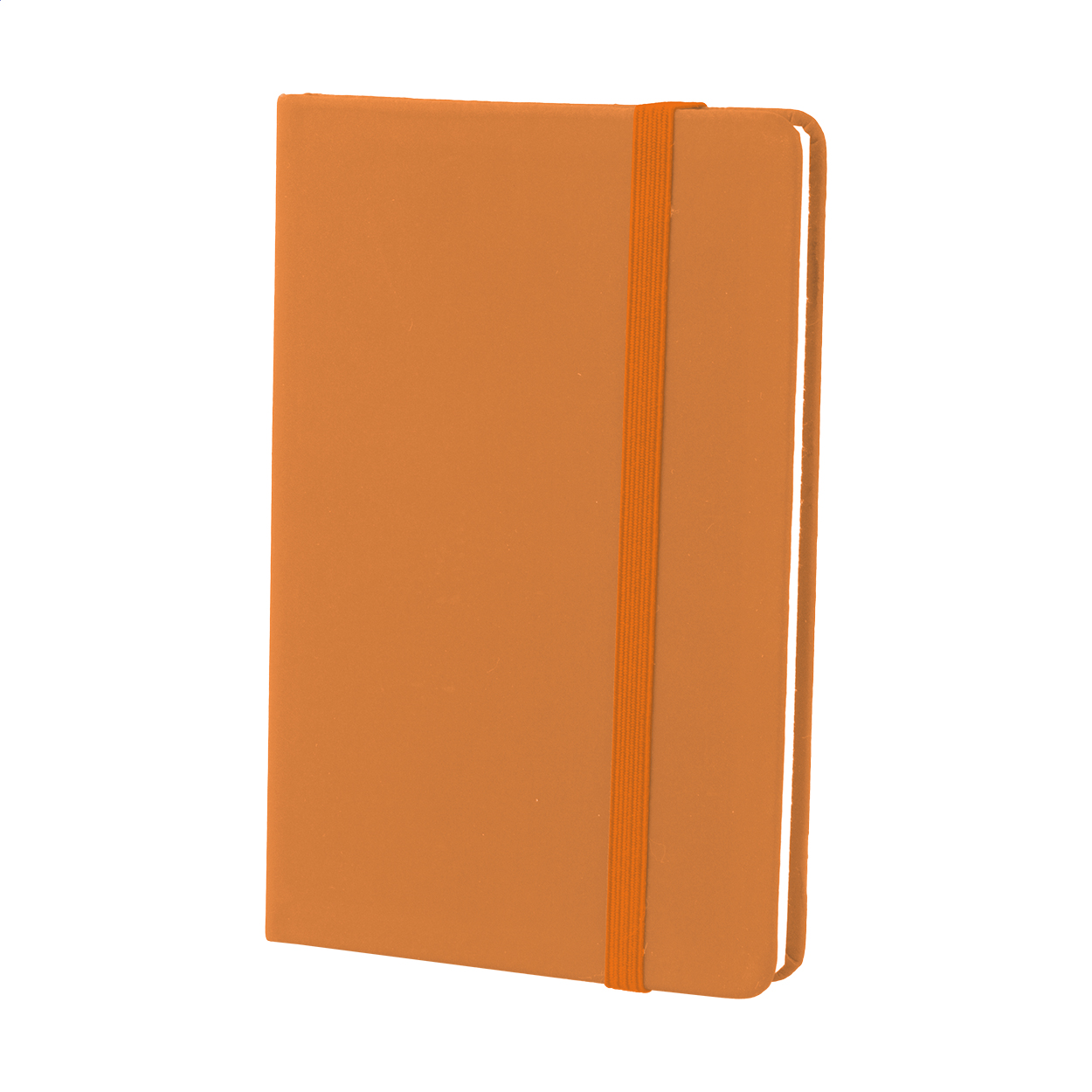 Nopuk Blank A6 notitieboek met PU-leren kaft en 100 blanco vellen bedrukken met logo