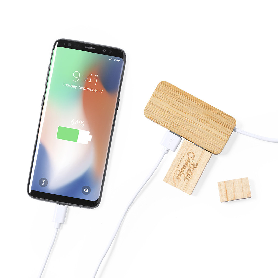 Bamboe USB Hub - Lille