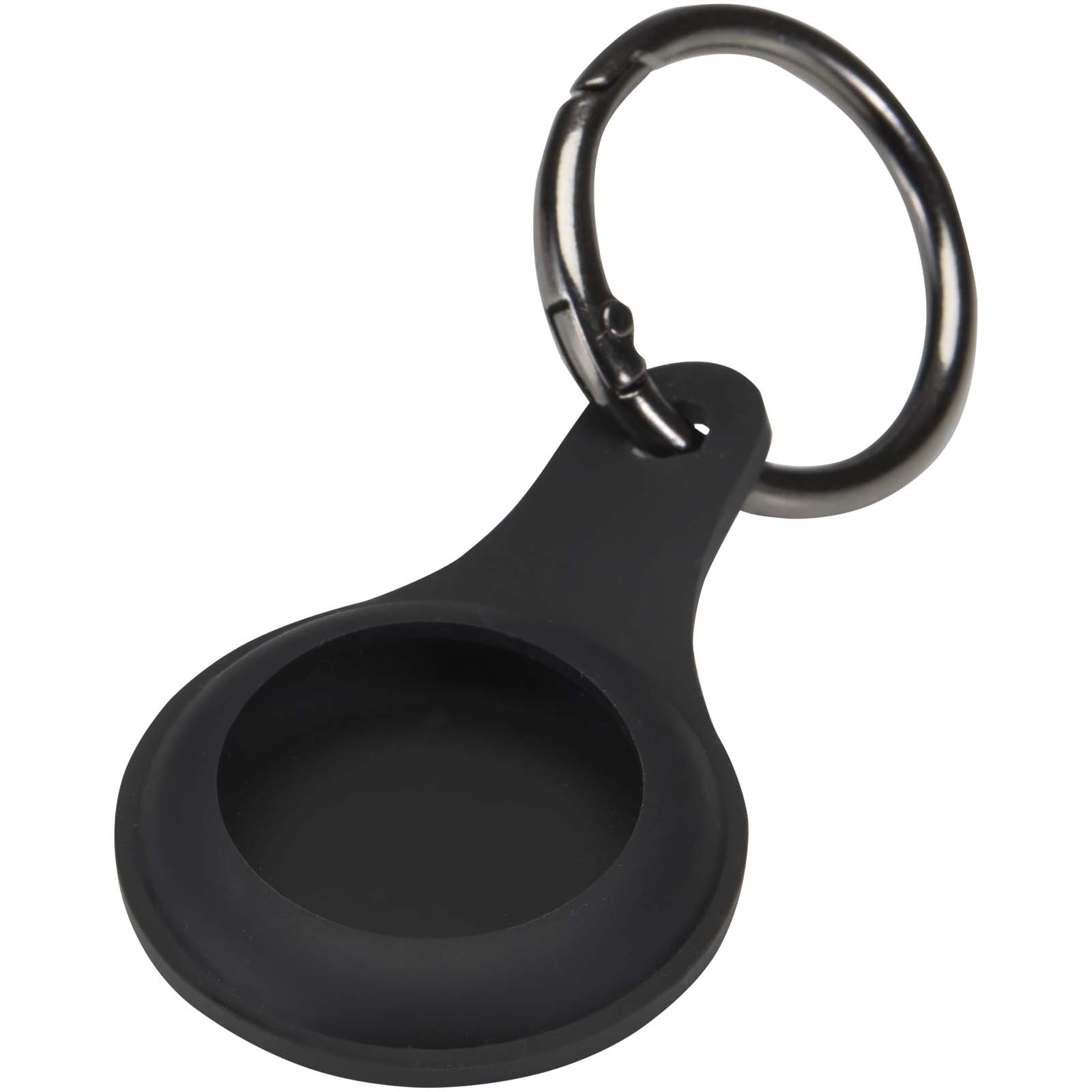 SMART houder voor tracking tag van gerecycled kunststof met logo