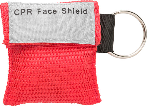 Polyester zakje met CPR-masker - Lichtervelde