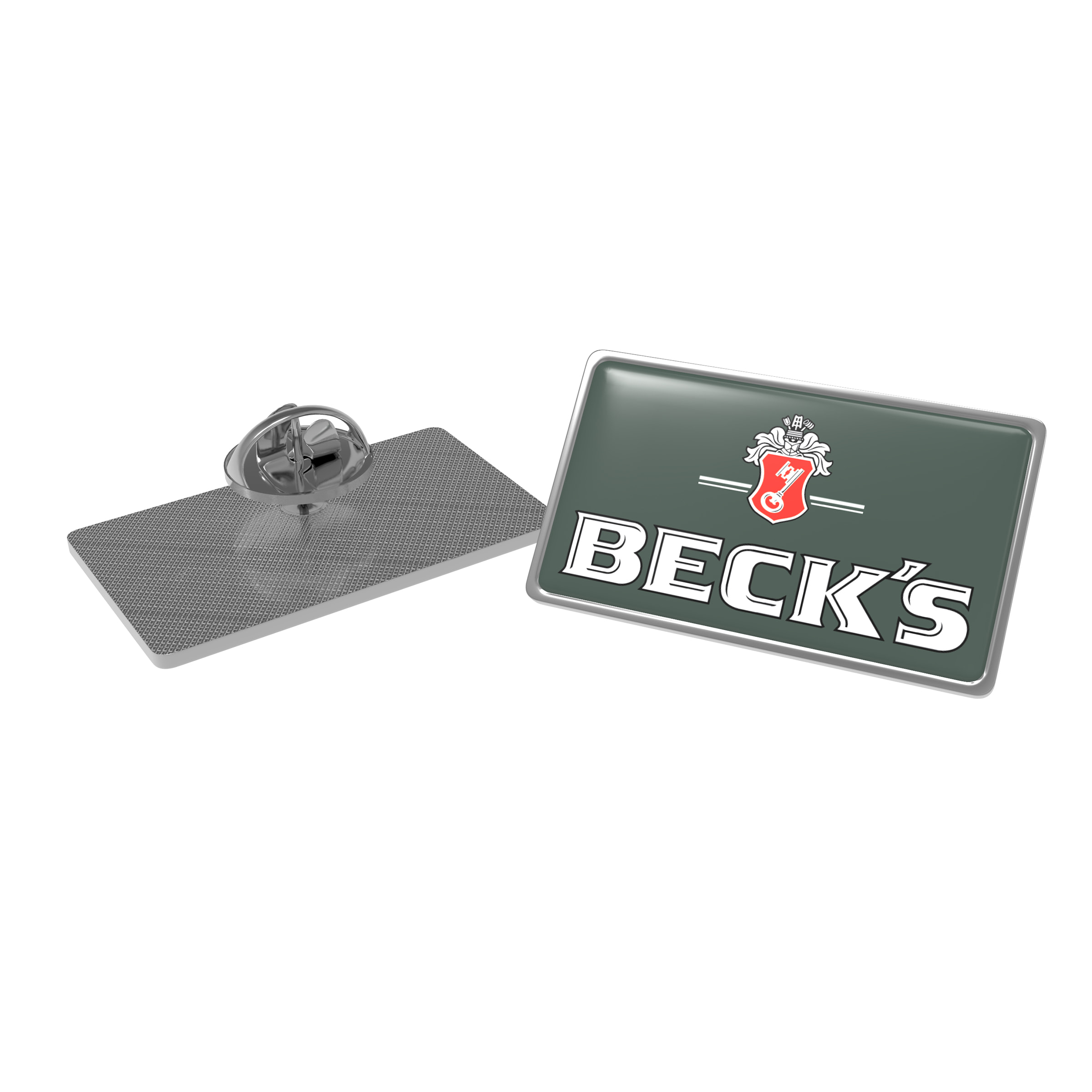 Luxueuze metalen speld - Dendermonde