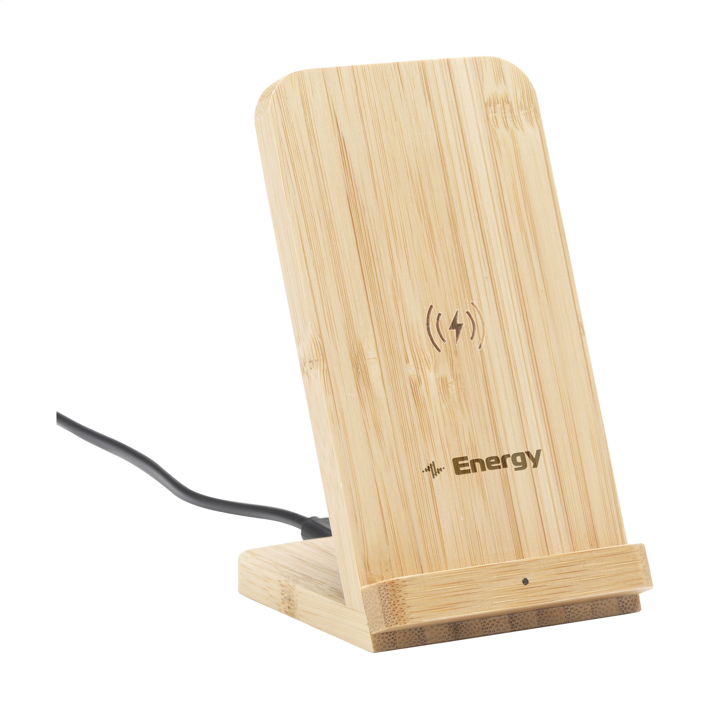 Bamboo Draadloze Oplader Standaard - Ranst