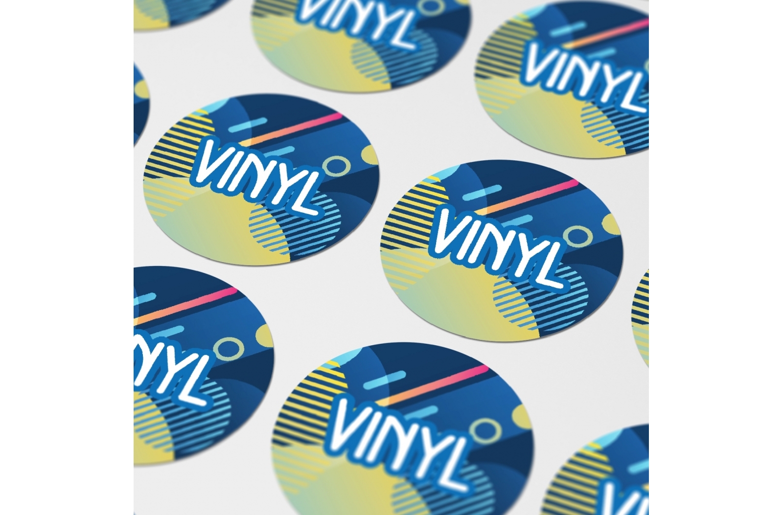 Ronde Vinyl Sticker Ø 50 mm - Sint-Niklaas