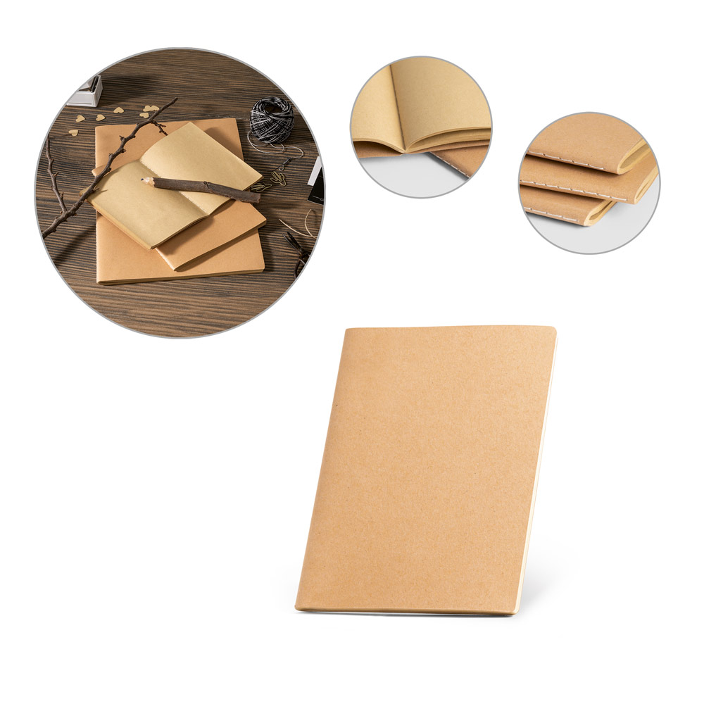 Kraft Papier Notitieboek A5 - Schelle