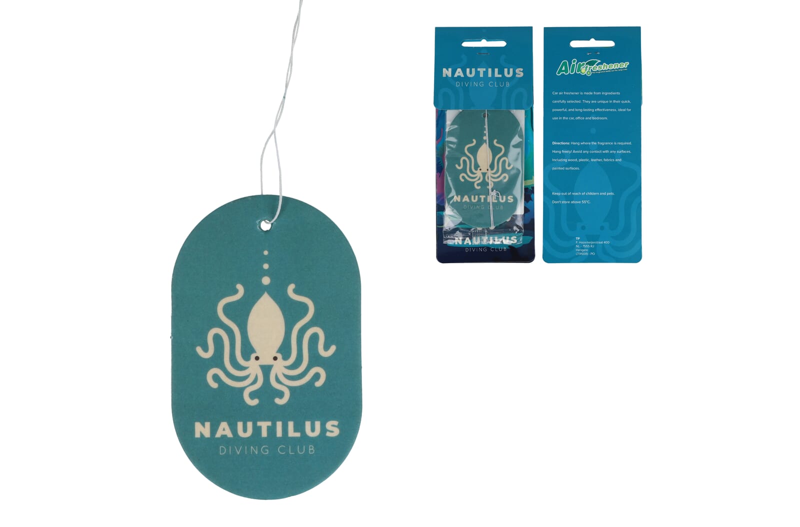 Ovale Oceaan geurverfrisser - Wellen