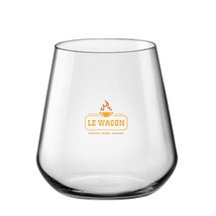 Gekromde Whisky Proefglas (35 cl) - Martenslinde