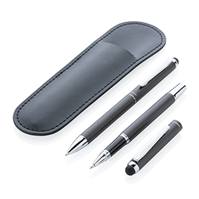 Deluxe Pennenset in PU Etui - Bonheiden