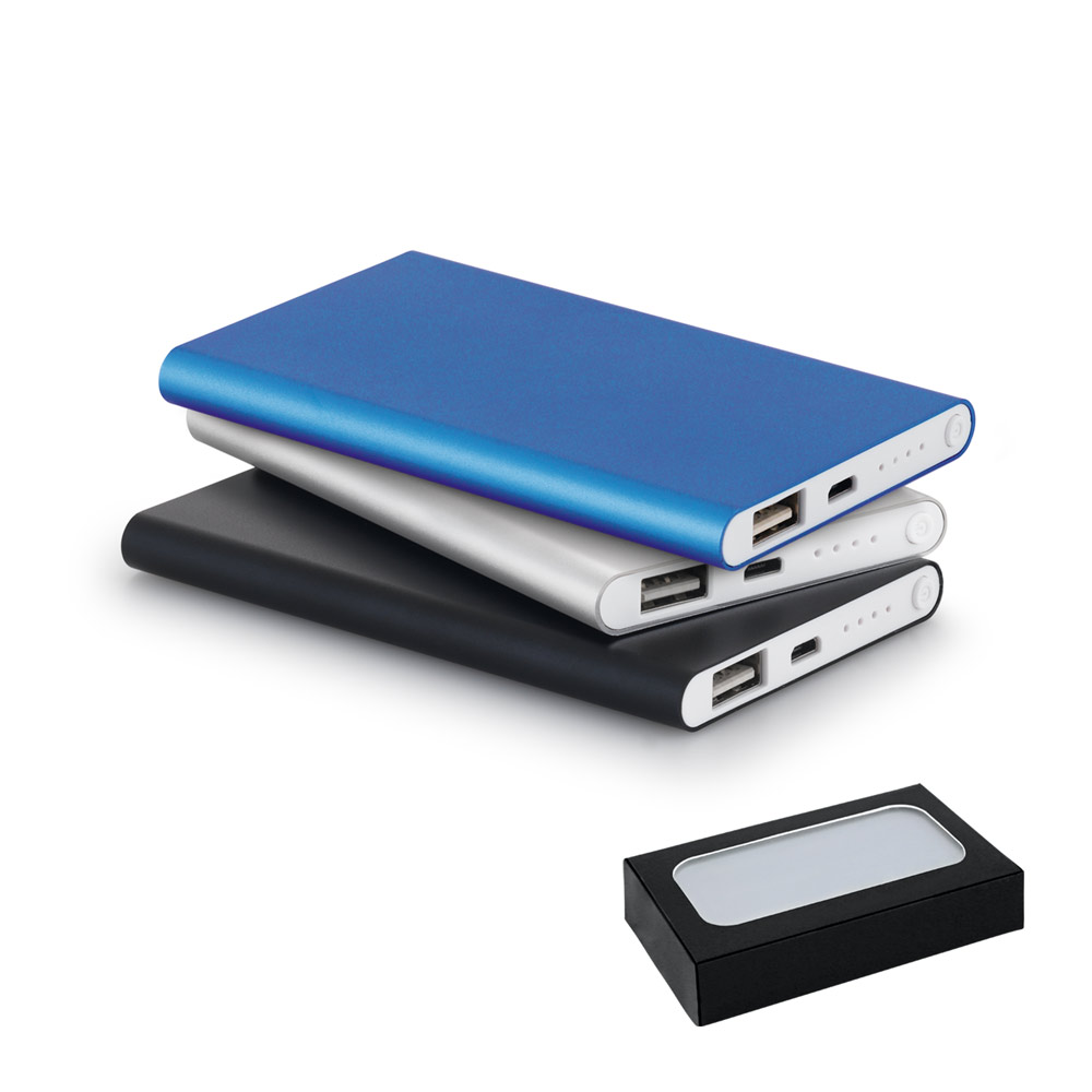 Draagbare Aluminium Accu 4000 mAh - Berlare