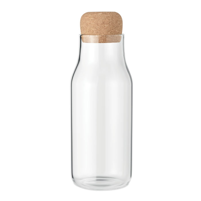 Glazen fles met kurken dop 600 ml - Hemiksem
