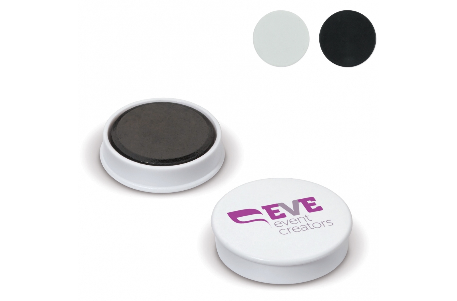 Ronde Plastic Magneet Ø30mm - Sint-Martens-Latem