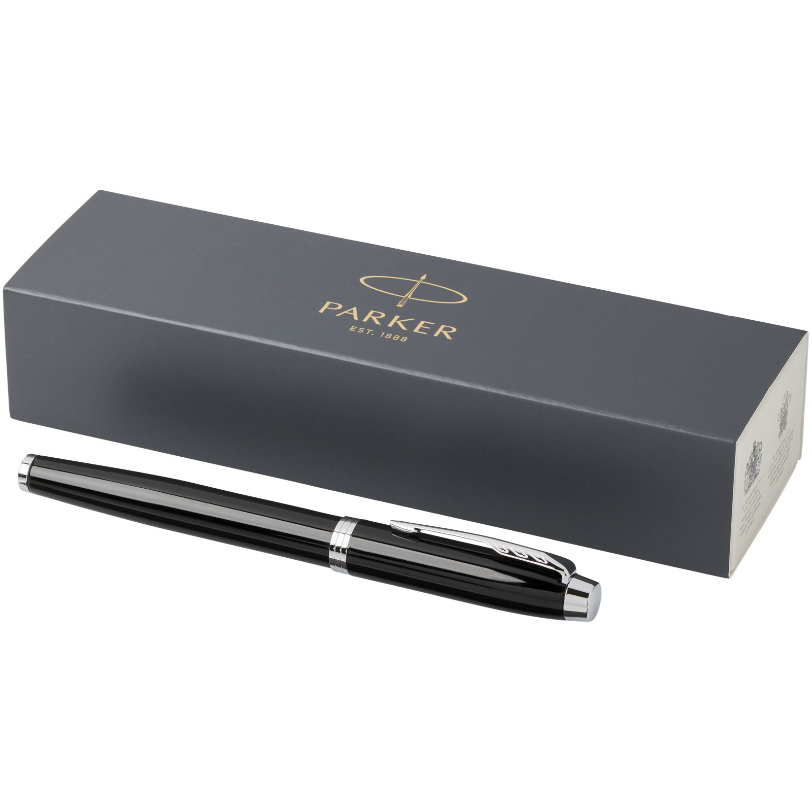 Parker Prestige Rollerball Pen - Schelle bedrukken als relatiegeschenk Parker Prestige Rollerball Pen - Schelle bedrukken met logo