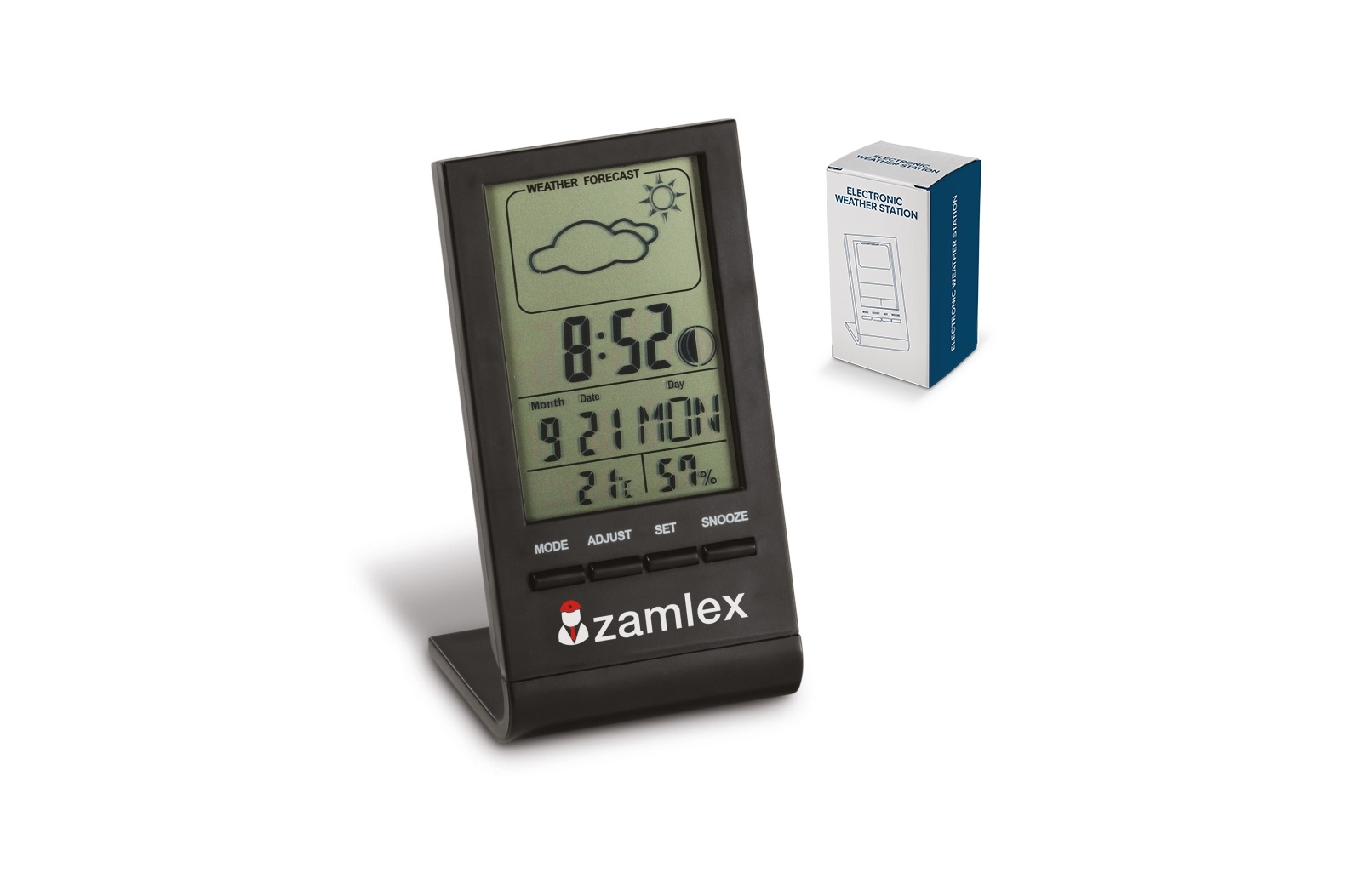 Elektronisch Weerstation Zwart - Zottegem