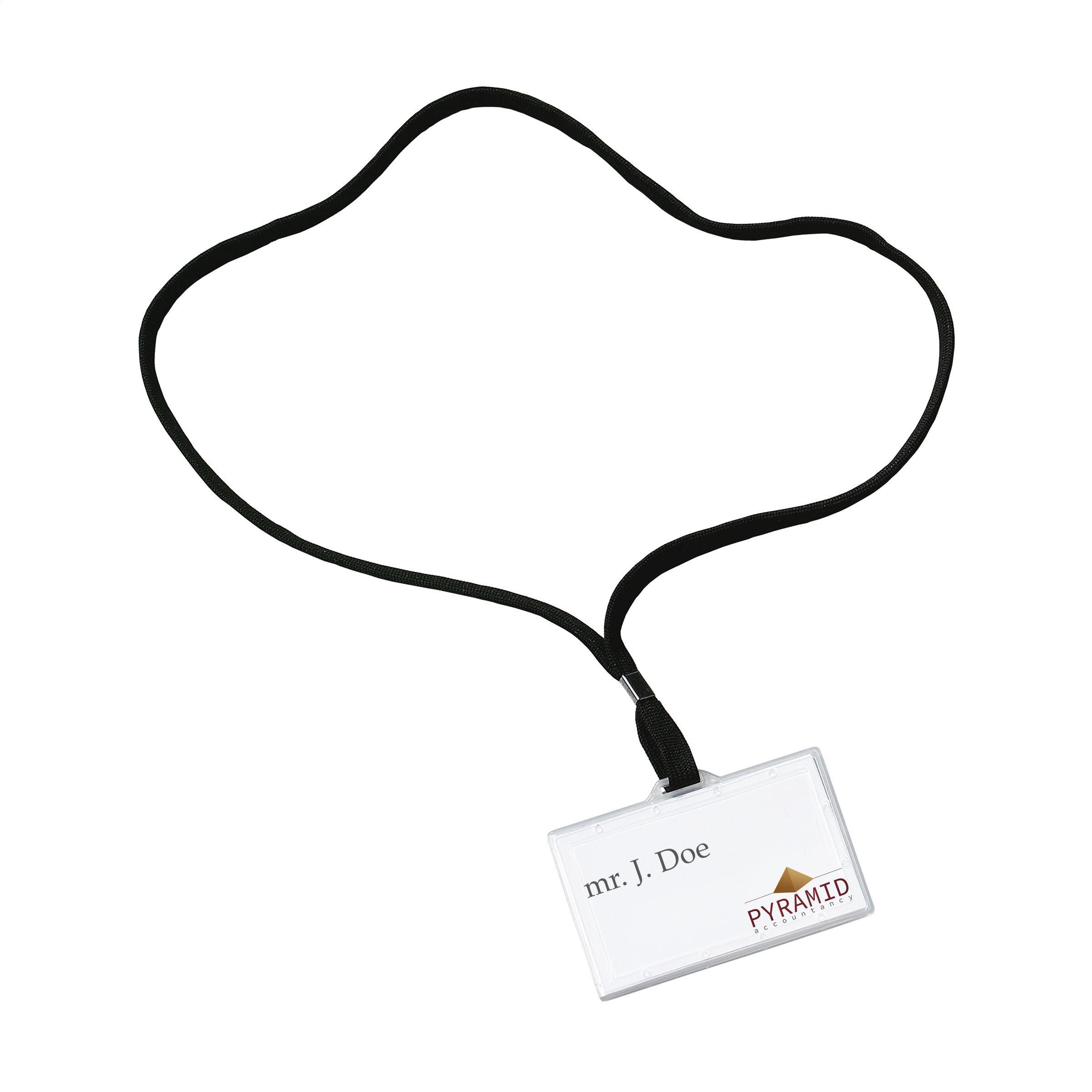 Transparante Kaart Houder met Lanyard - Vilvoorde