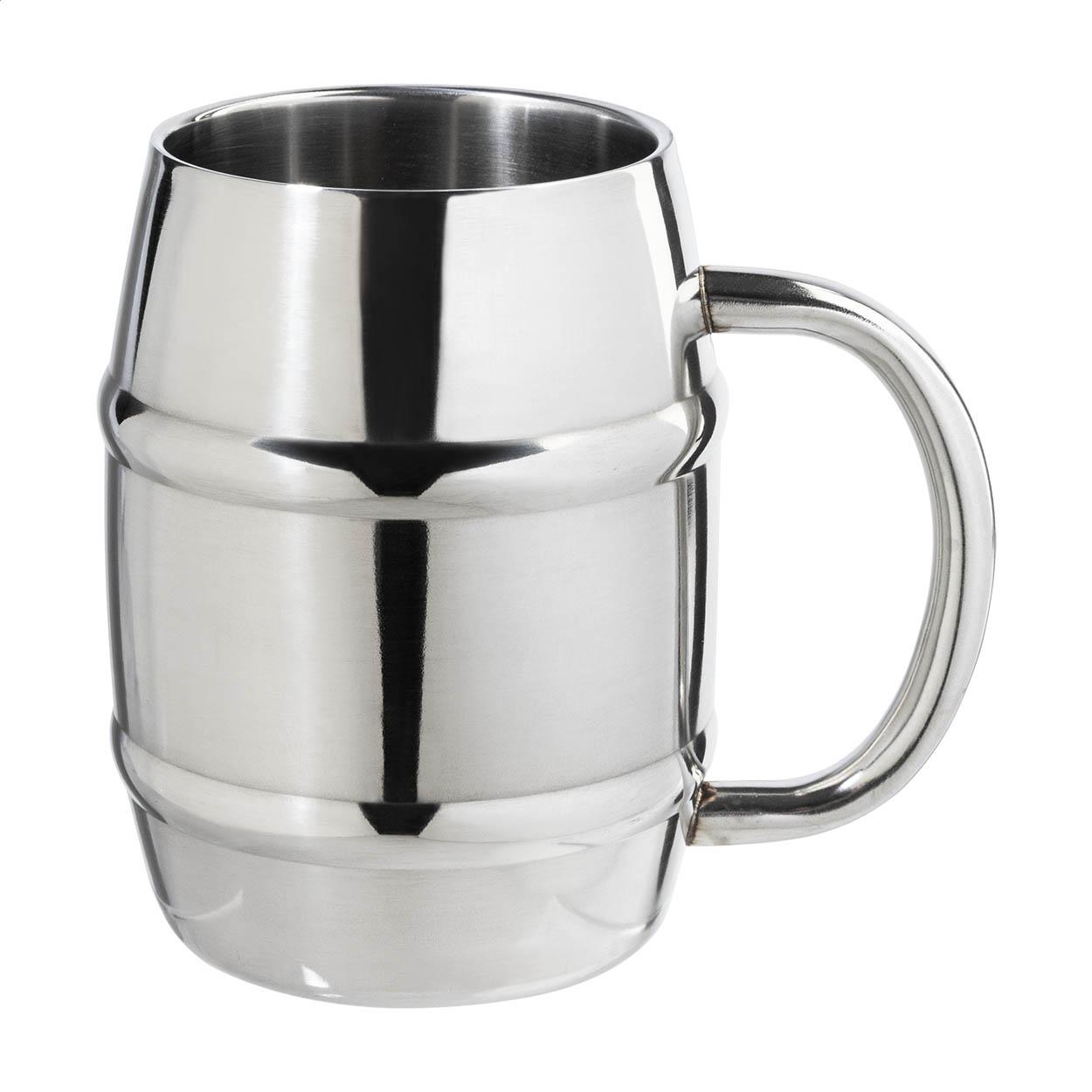 Julep roestvrijstalen cocktailmok met handvat, 450 ml, met uw logo bedrukken met logo