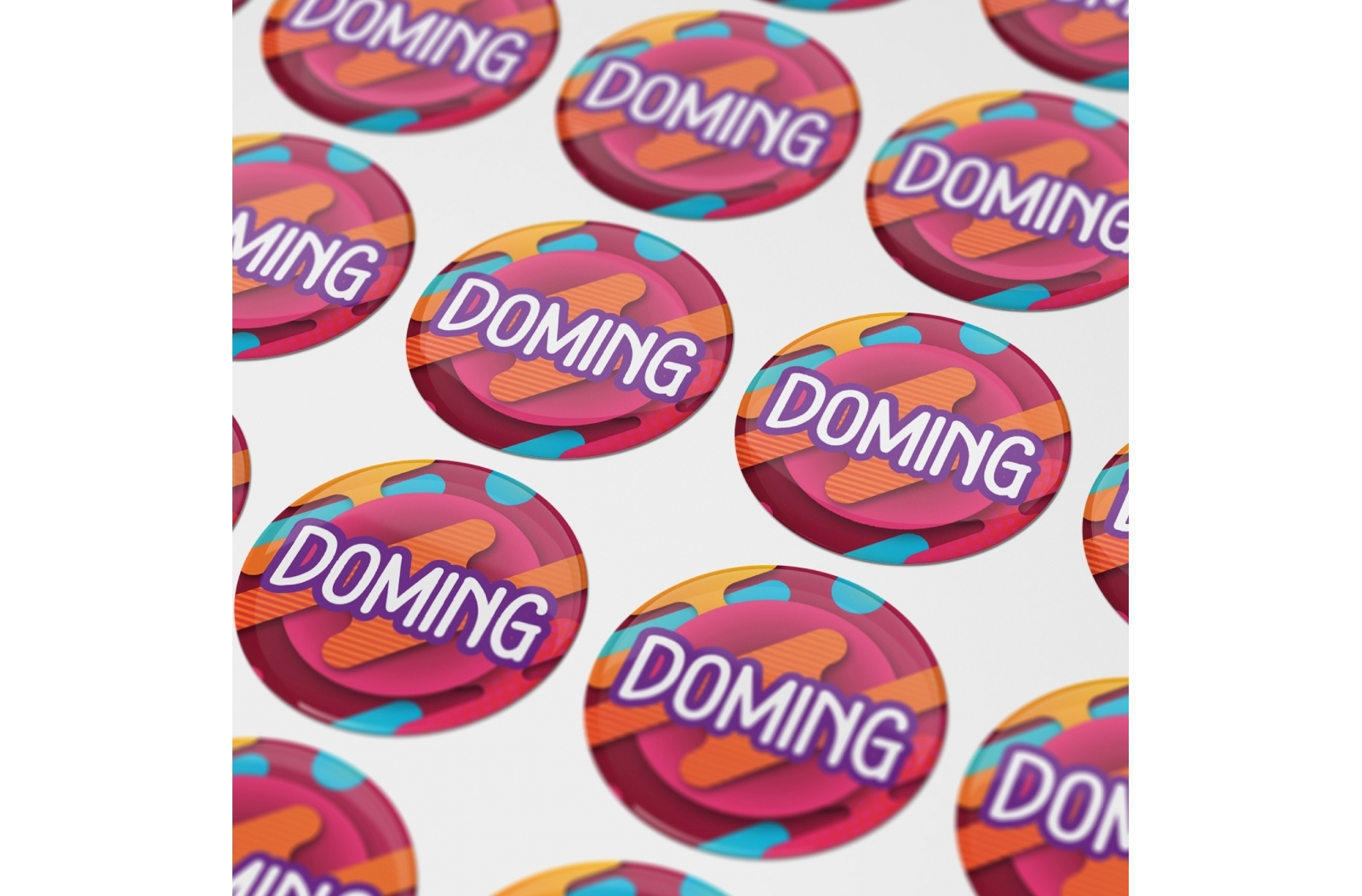 Ronde Doming Stickers - Vosselare