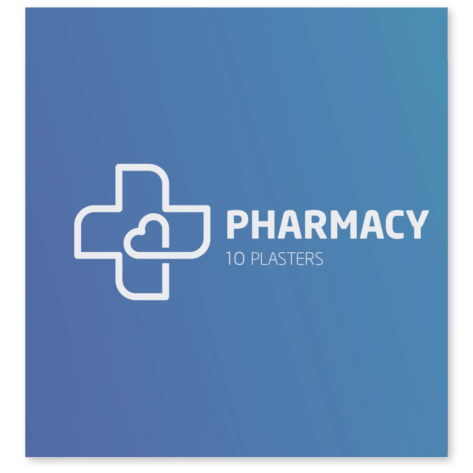 Set van 6 blarenpleisters in bedrukbare papieren envelop met logo
