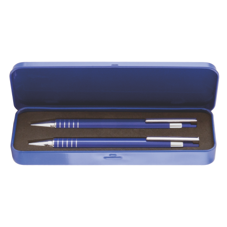 Metalen Schrijfset met Pen en Vulpotlood - Destelbergen