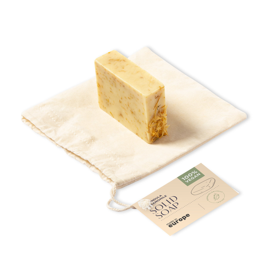 Vegan Calendula & Camomile Zeep Bar - Bever