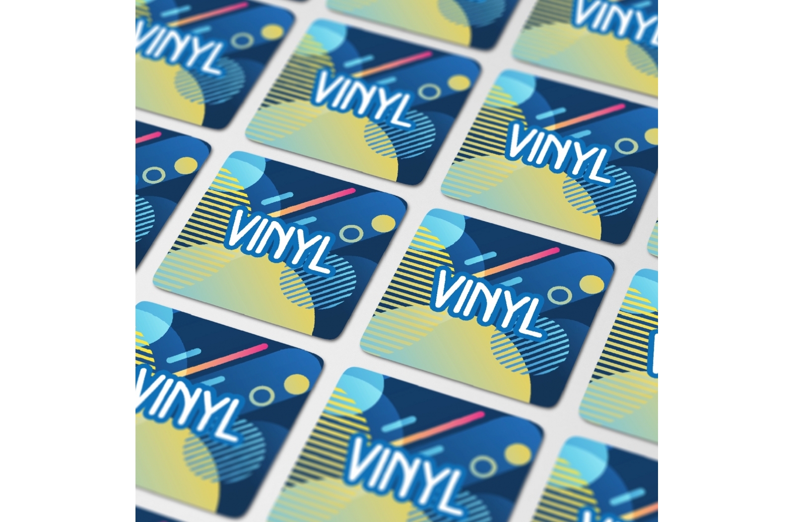 Vierkant Vinyl Sticker - Beter