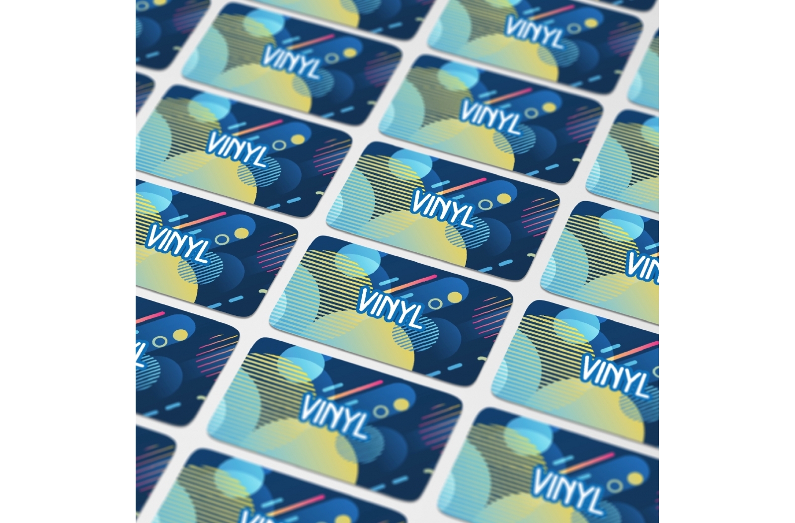 Vinyl Sticker Rechthoek 40x20mm - Hasselt