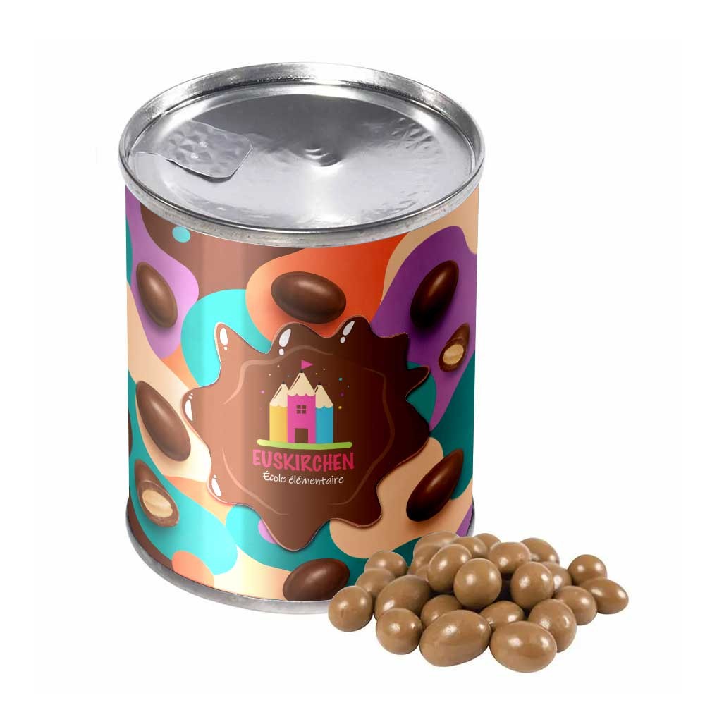 Chocolade Pinda Blikje - Asse