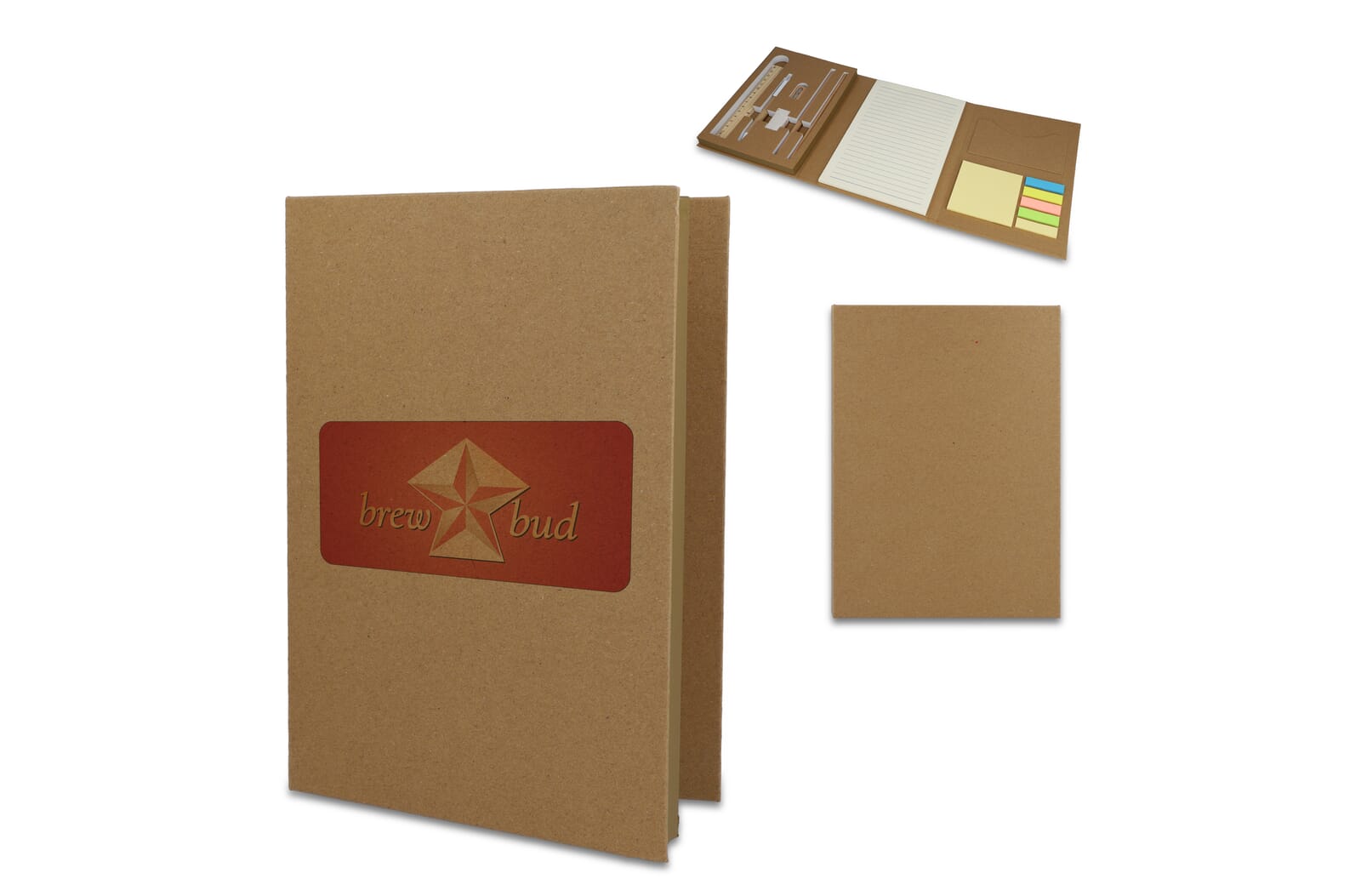Eco-vriendelijke Drievoudige Papierstation Set - Staden