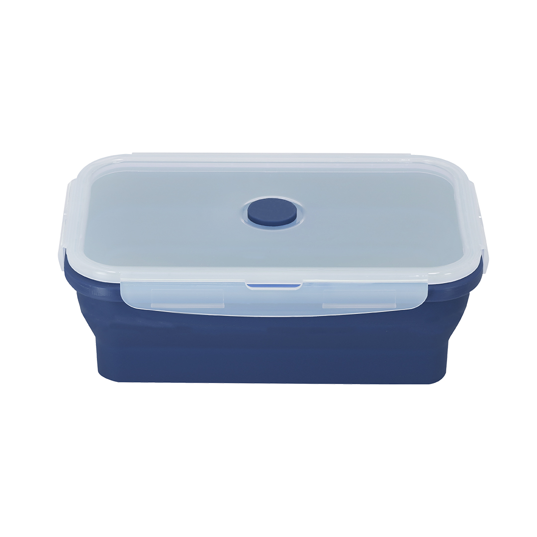 Opvouwbare Silicoon Lunchbox - Pelt bedrukken met logo