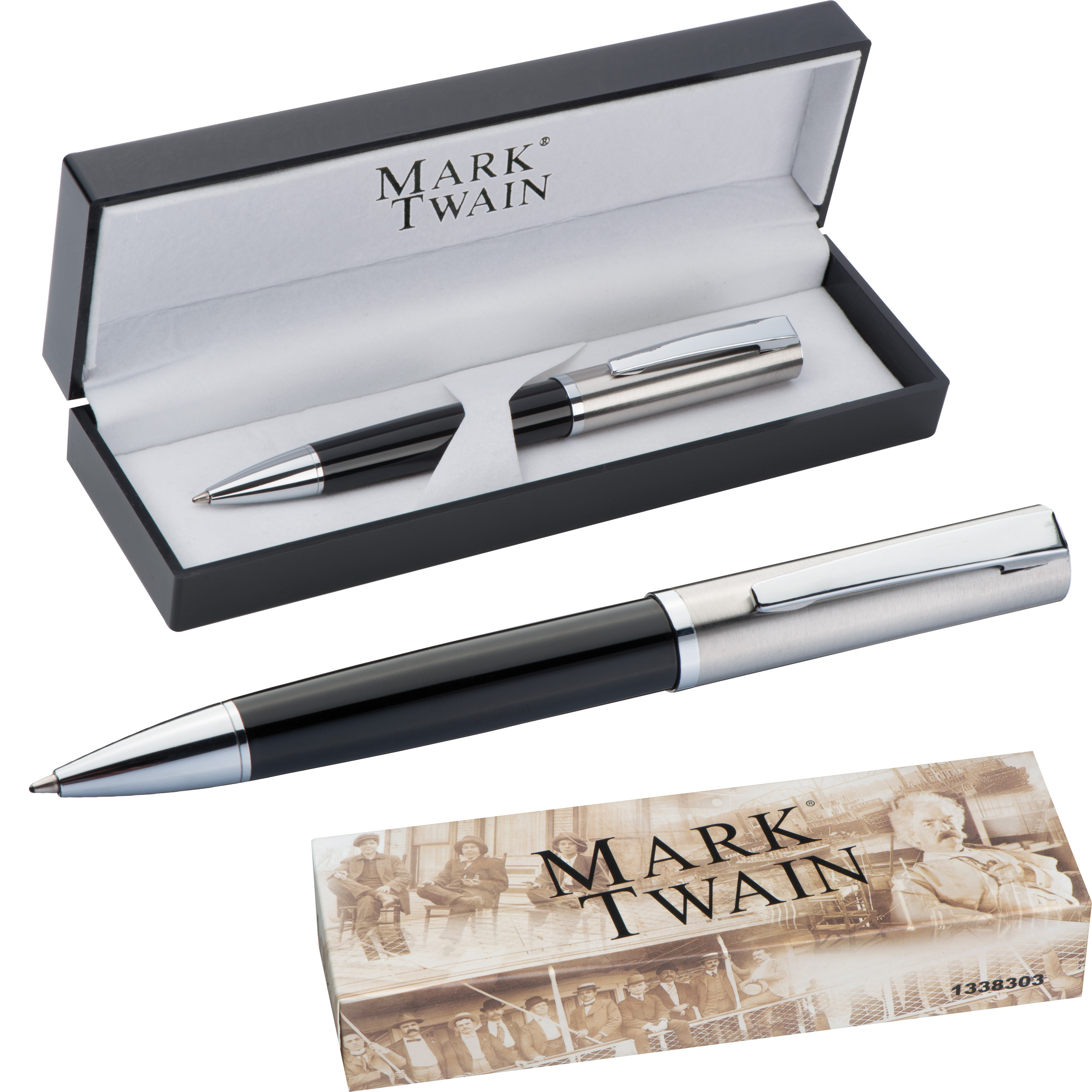 Elegante Metalen Pen in Acrylic Box - Gavere