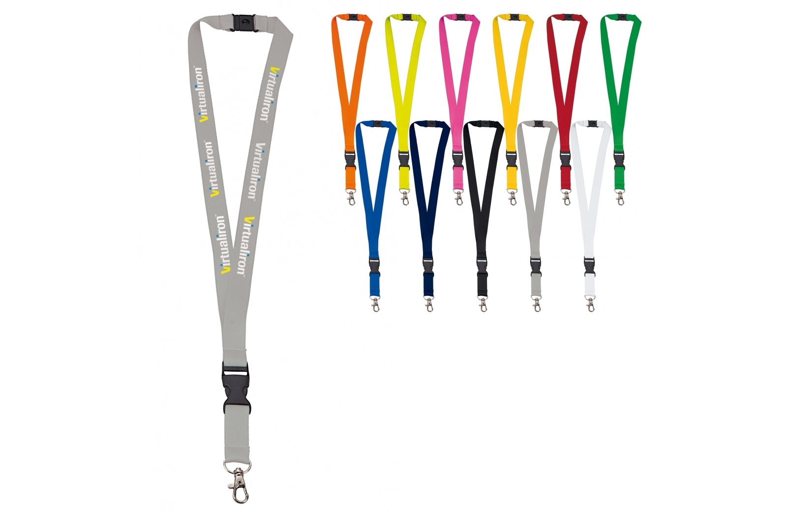Polyester Lanyard met Veiligheidssluiting - Bree