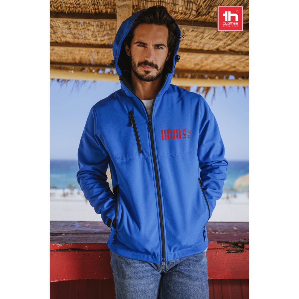 Heren Softshell Jas met Afneembare Capuchon - Lubbeek