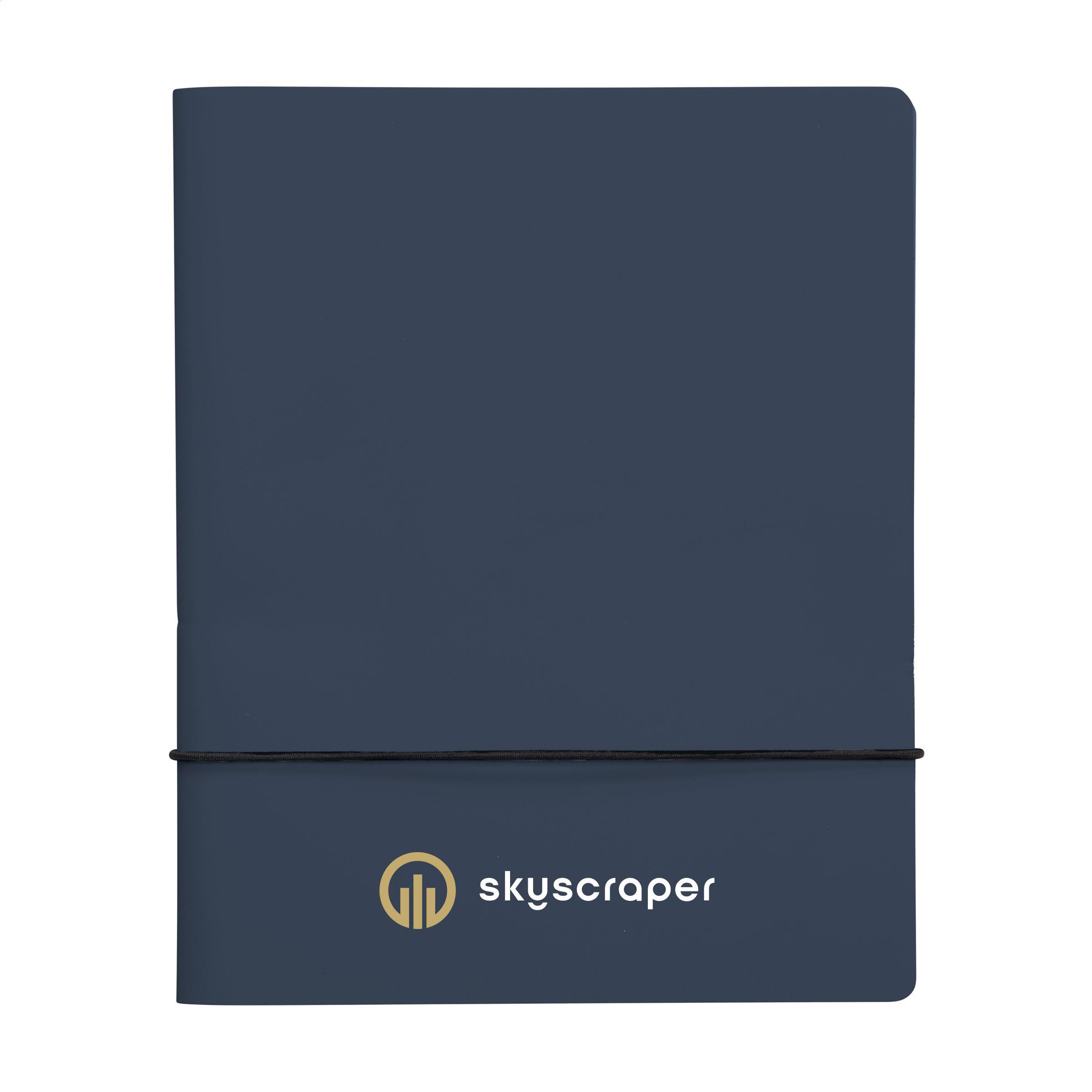 Hergebruikt Lederen Notitieboek - Hove bedrukken met logo