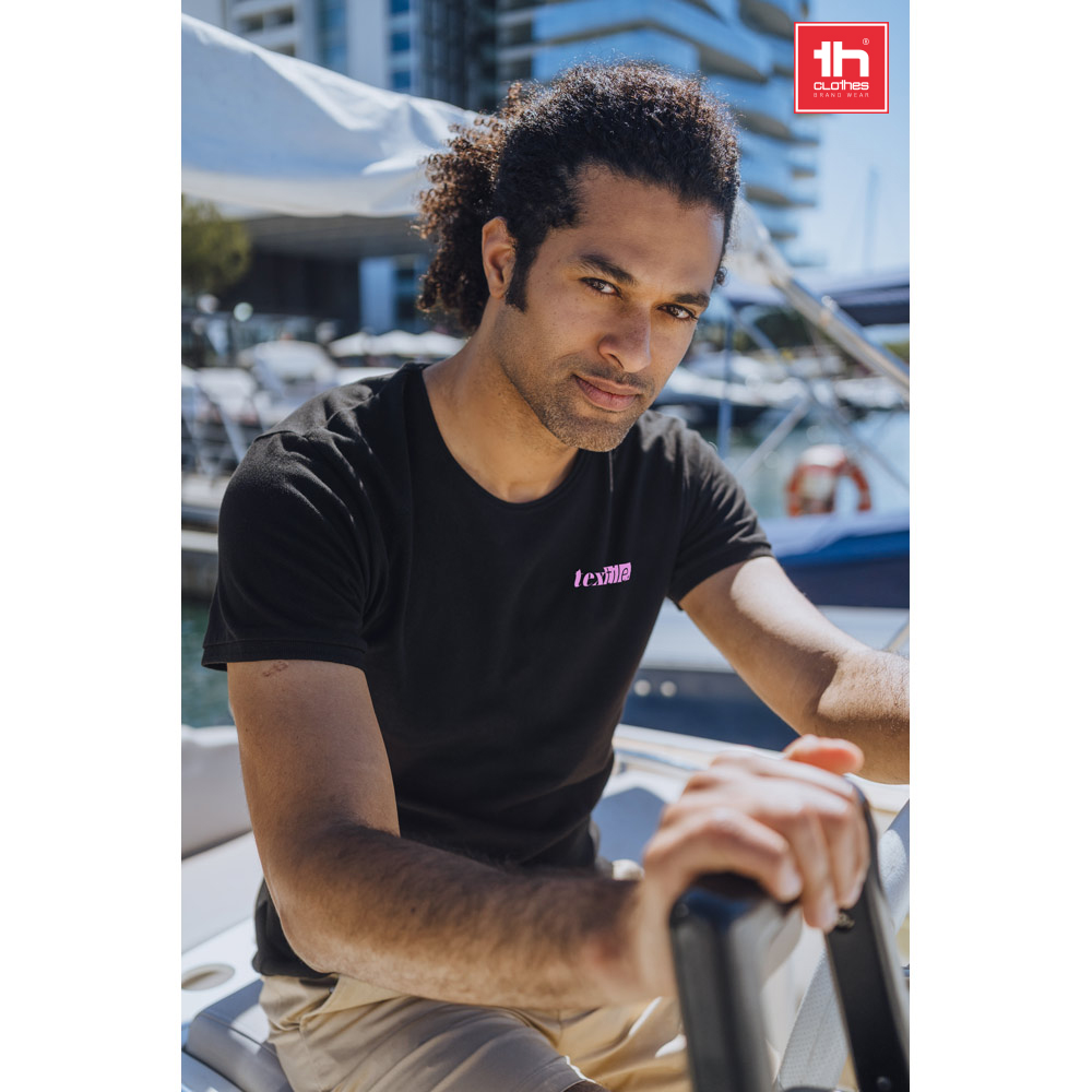 Heren Katoenen Piqué T-shirt - Deinze