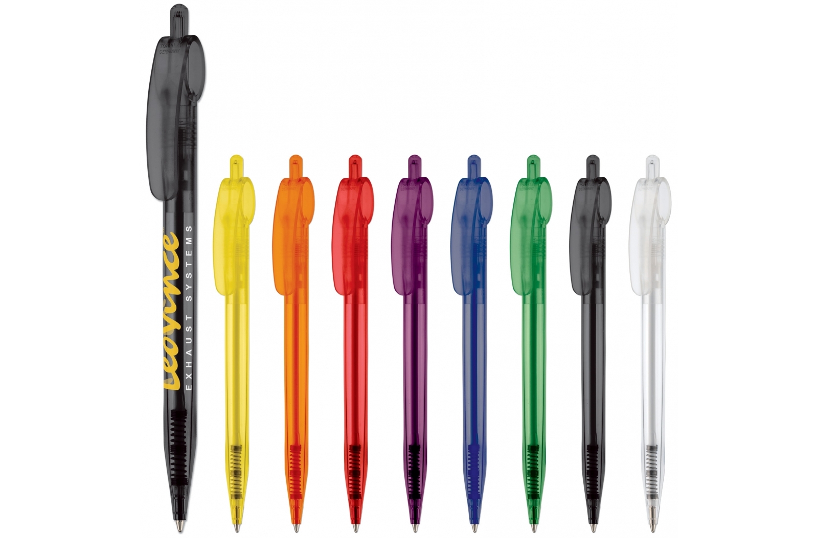 Transparante Pen Met Boogclip - Wontergem
