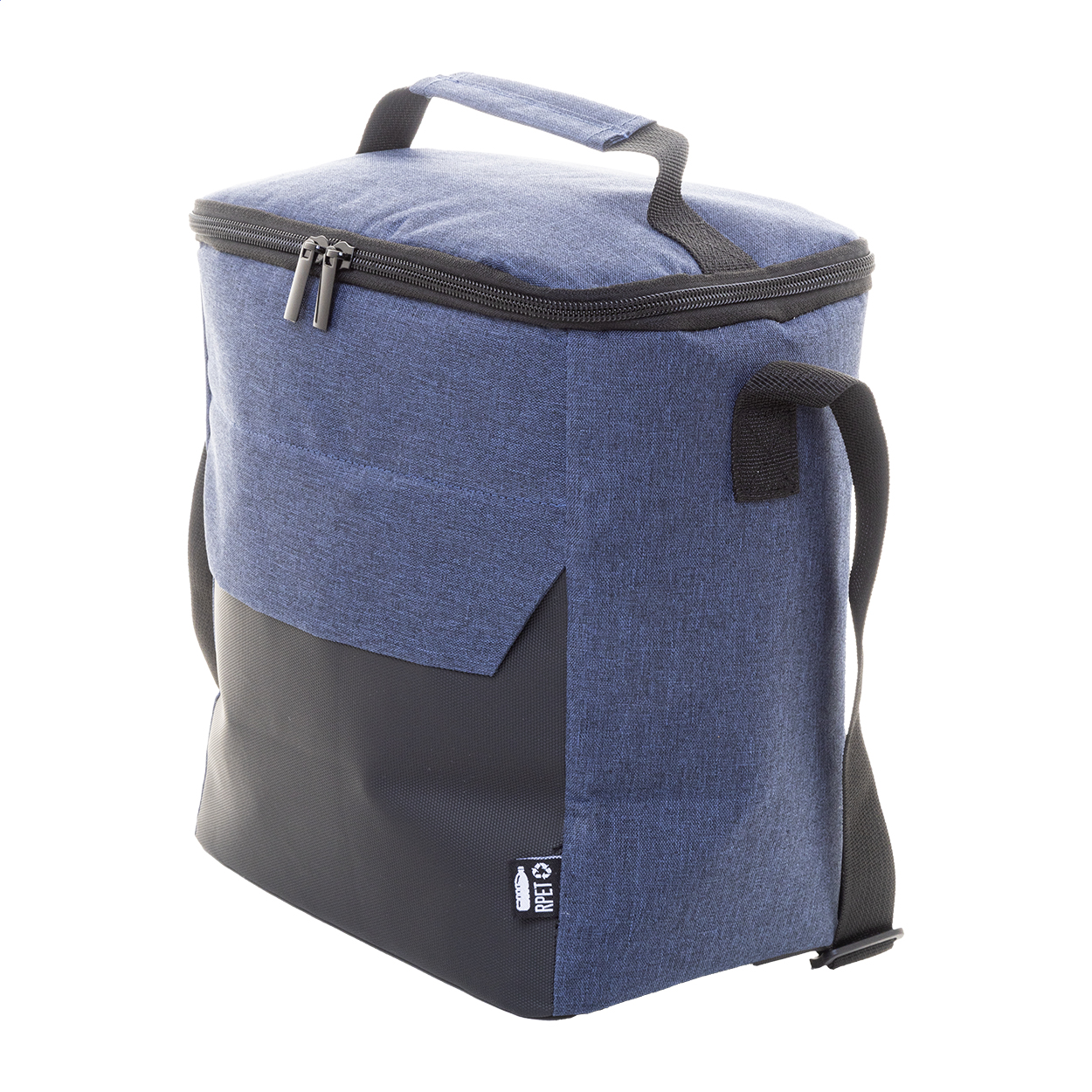 Blacol koeltas van 600D RPET met schouderband en uw logo