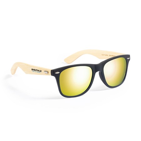 Natuurlijke Zonnebrillen met Bamboe Armen - Kaprijke