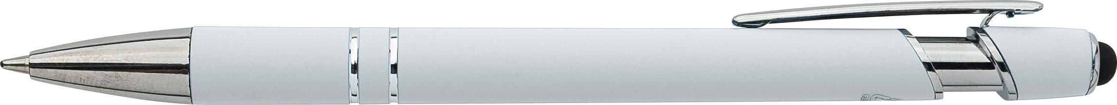 Gerecycleerd Aluminium Balpen Elegance - Sint-Denijs-Westrem bedrukken met logo