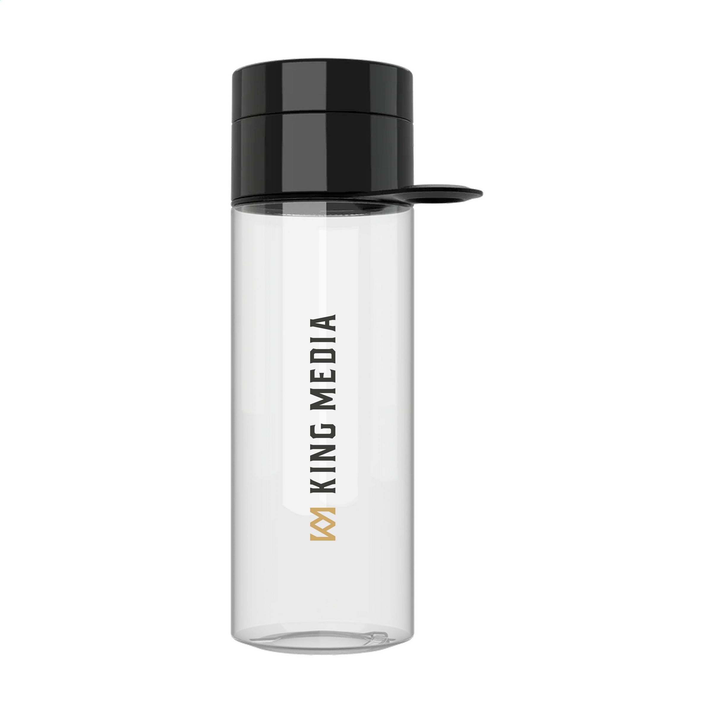 Transparante Dubbele Opening Waterfles 500 ml - Bekkevoort