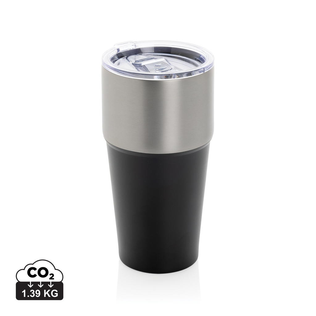 Dubbelkleuren RCS Recycled Stalen Thermosfles 500ml - Lier