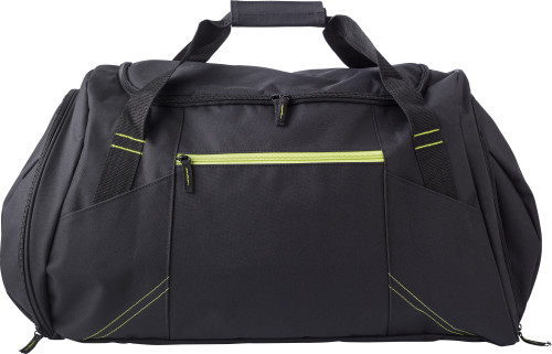 Polyester sports bag met zijvakken - Tienen