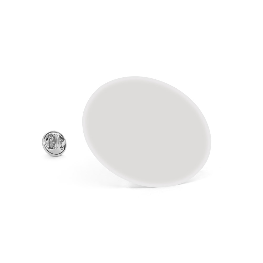 Doming 4 ronde flexibele badge met uw logo, 30 mm