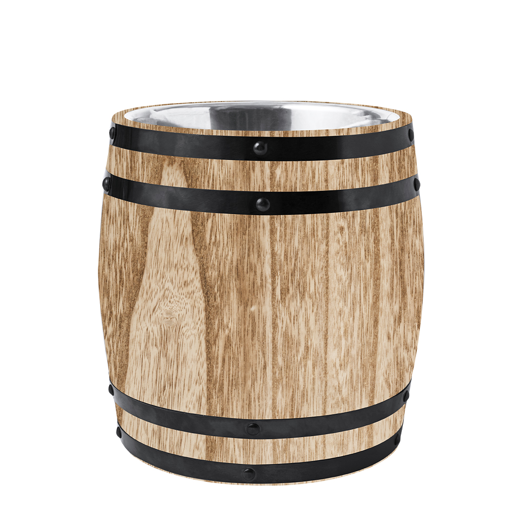 Houten Vat Ijsemmer - Vosselare