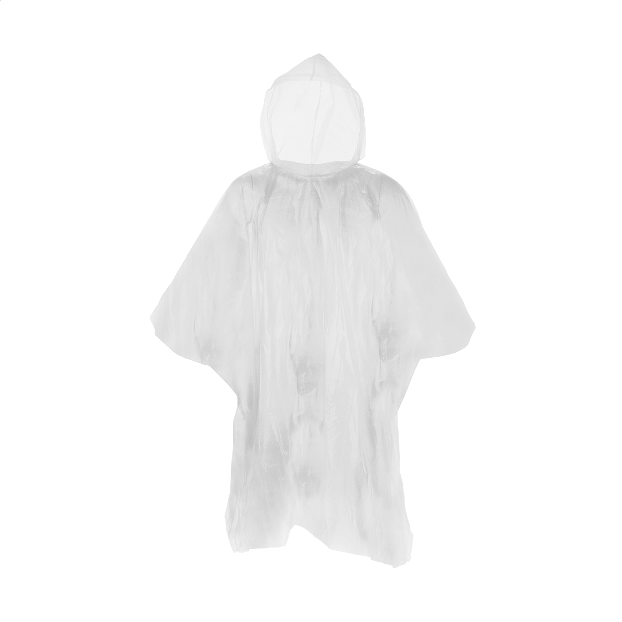 Stormy transparante regenponcho in ritszakje met logo, 102 x 127 cm bedrukken met logo
