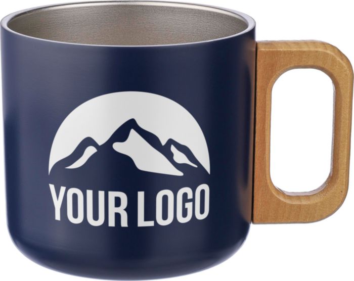 Houten Handgreep Thermosbeker 400 ml - Vladslo