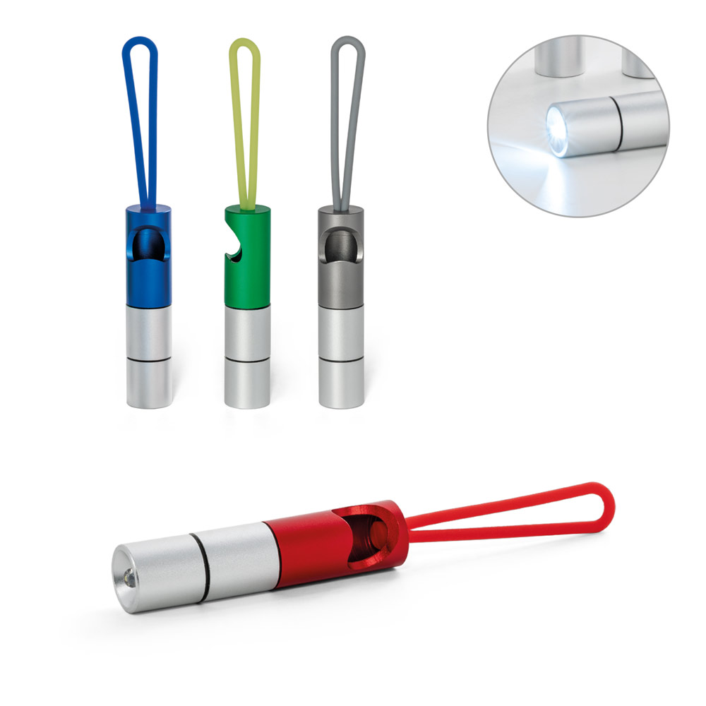 Flesopener Zaklamp in Aluminium - Deinze