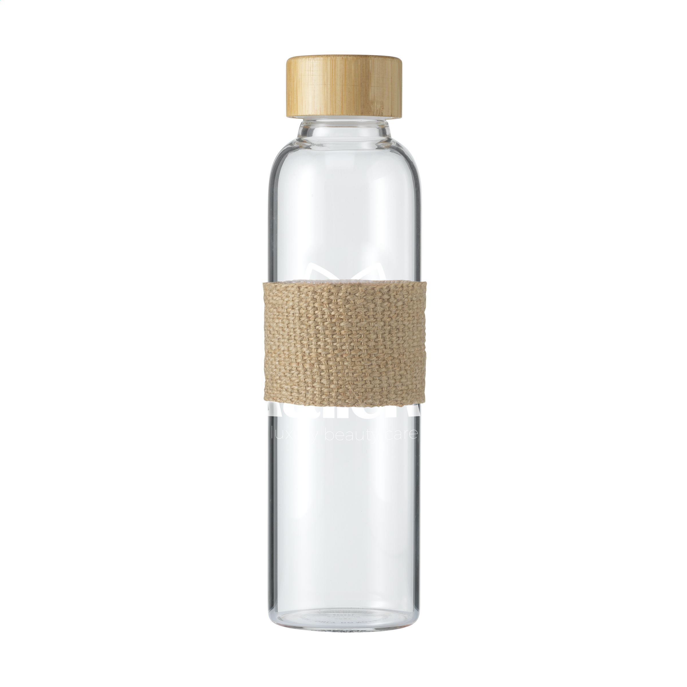 Glazen Bamboe Drinkfles 500 ml - Diksmuide