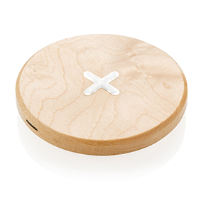 Houten Draadloze Lader 5W - Poesele