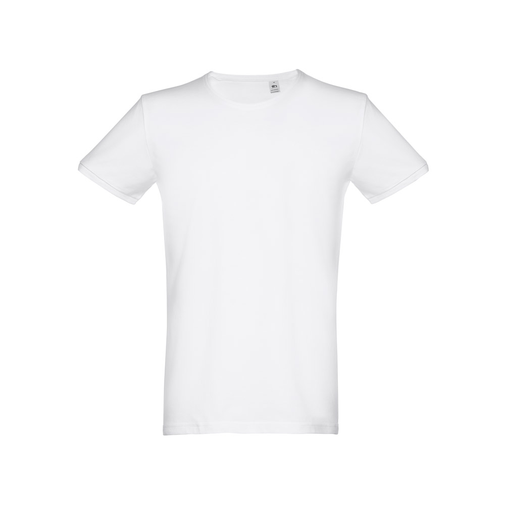 Herenkatoenen Piqué T-shirt - Poesele