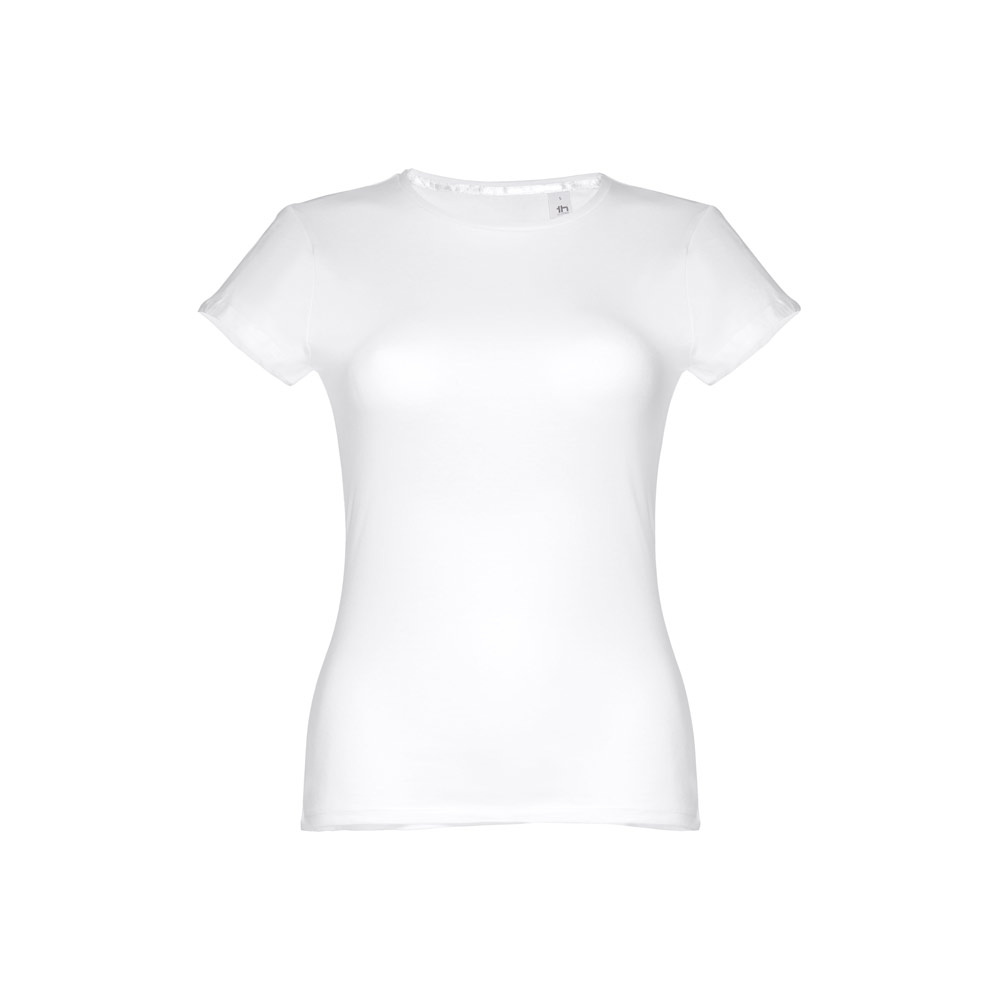 Vrouwelijke Elegante Witte T-shirt - Buggenhout
