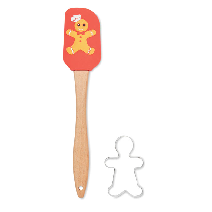 Kerstkoekje Spatel Set - Zwevegem