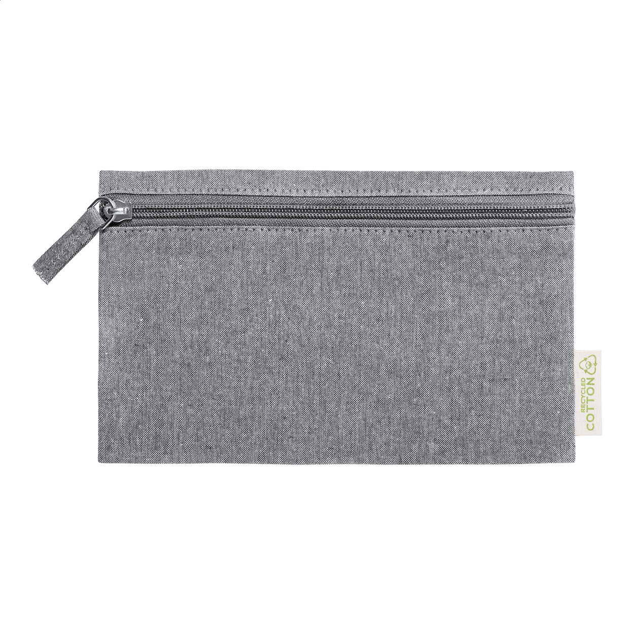 Glambag toilettas van 100% gerecycled katoen, bedrukt met uw logo